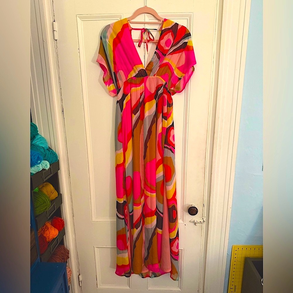 Funky 60s style summer dress